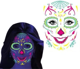 tatuaz-tymczasowy-zmywalny-swiecacy-neon-coco-czaszka-naklejki-halloween