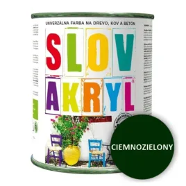 slovakryl-farba-akrylowa-do-drewna-metalu-i-betonu-ciemnozielony-075-l