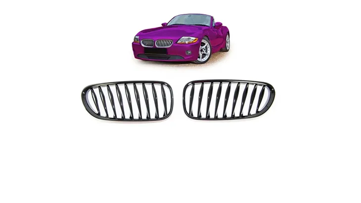 grill-bmw-z4-e85-e86-pojedyncze-zeberka-gloss-black-producent-czesci-mtuning-stan-nowy