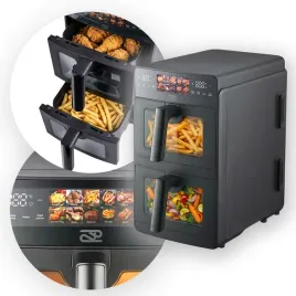 frytkownica-beztluszczowa-air-fryer-promis-frp1560-podwojna-10l-dwukomorow
