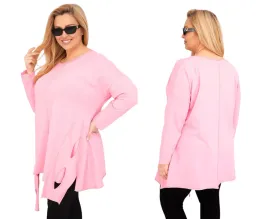 jasno-rozowa-tunika-damska-bawelniana-plus-size-asymetryczna-z-ozdobnym-dol