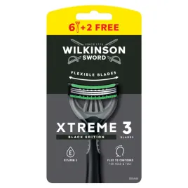 wilkinson-xtreme-3-black-edition-maszynki-do-golenia-dla-mezczyzn-8-sztuk
