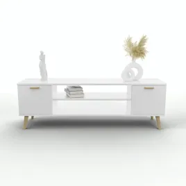 szafka-rtv-135-cm-skandynawska-biala-nogi-drewniane