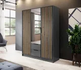 szafa-z-lustrem-nelly-3d-155cm-grafit-stan-nowy