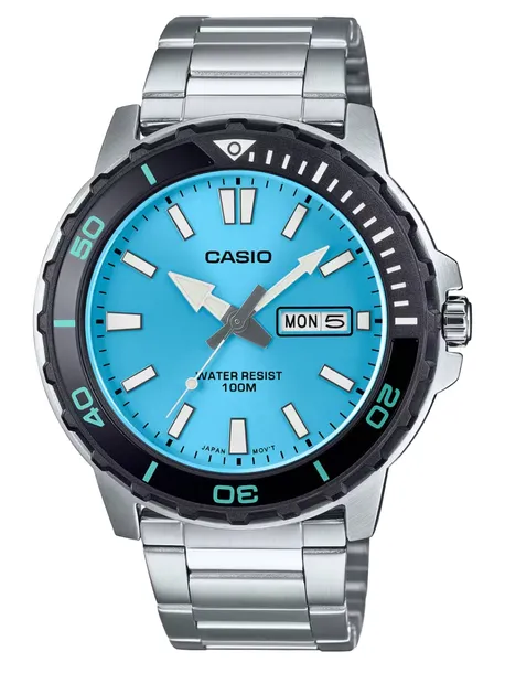 Zegarek Męski Casio  MTD-125D-2A3 + BOX WR100 +GRAWER