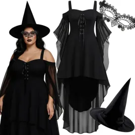 stroj-sukienka-czarownicy-wiedzmy-plus-size-kapelusz-na-halloween-2xl-3xl