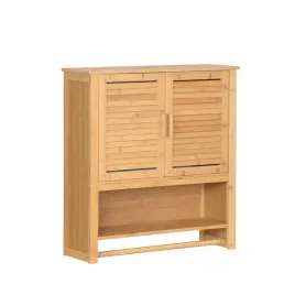 szafka-lazienkowa-wiszaca-bambusowa-z-wieszakiem-nad-umywalke-66x62x20cm