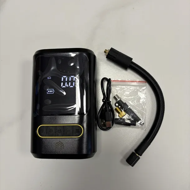 kompresor-samochodowy-bezprzewodowy-mini-pompka-elektryczna-przenosna-rower-stan-nowy-wydajnosc-efektywna-35-l-min