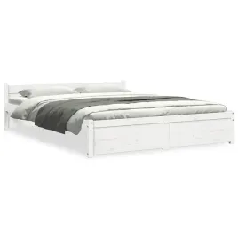 rama-lozka-biala-lite-drewno-160-x-200-cm
