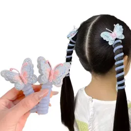 gumki-do-wlosow-super-wzory-i-kolory-niebieska-sprezynka-z-motylem-x2szt
