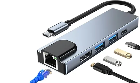 hub-adapter-usb-v3-hub-5w1-usb-c-grey