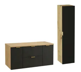 zestaw-do-lazienki-120cm-szafka-z-blatem-slupek-dab-artisan-czarny