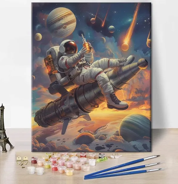 Malowanie Po Numerach 40X50 Cm Astronauta