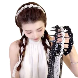 opaska-do-wlosow-super-kolory-i-wzory-biala-w-czarne-kropeczki