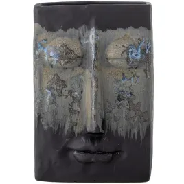 wazon-dekoracyjny-bloomingville-nasru-twarz-czarny-kamionka-22-cm