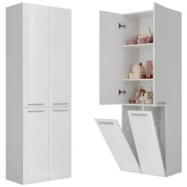 slupek-lazienkowy-z-2-koszami-szafka-regal-zamykany-bialy-polysk