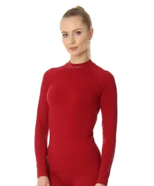 brubeck-bluza-termoaktywna-damska-xl-extreme-thermo-bordowy
