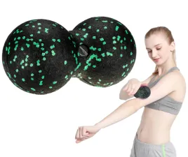 duoball-roller-walek-do-masazu-aqua-sport-powerstrech-epp-black-green