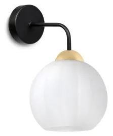 lampa-kinkiet-scienny-czarno-zloty-biala-szklana-kula-ryflowana-do-salonu