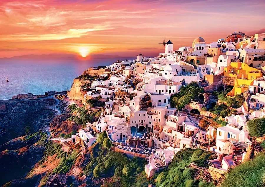 puzzle-1000-elementow-zachod-slonca-nad-santorini