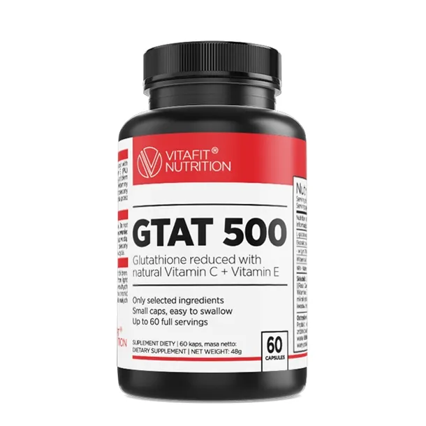 vitafit-gtat-500-60kaps-zredukowany-glutation-witamina-c-e