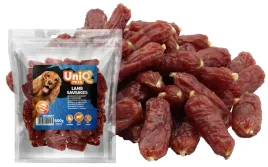 uniq-pets-przysmaki-dla-psa-kielbaski-z-jagnieciny-500g