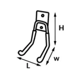 qbrick-system-custom-small-u-hook