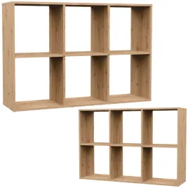 regal-nowoczesny-do-salonu-pokoju-kratownica-2x3-dab-artisan