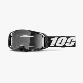 100-procent-gogle-armatic-black-clear-lens-czarny-bialy-szyba-przezroczysta