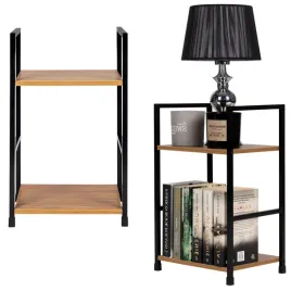 regal-do-salonu-pokoju-nowoczesny-loftowy-metalowy-stelaz-2-polki