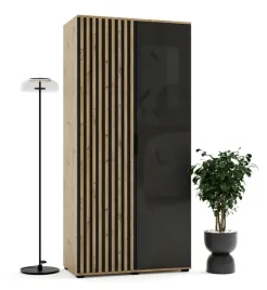 szafa-uchylna-dwudrzwiowa-na-wymiar-luka-110x255-garderoba-lacobel-lamele