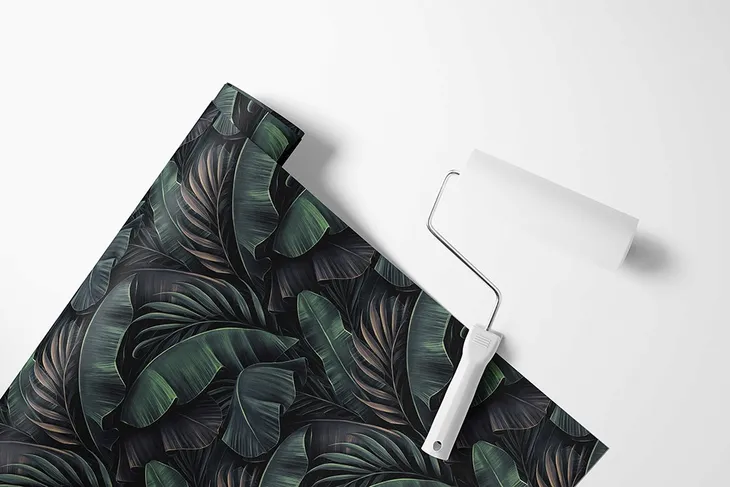 tapeta-na-sciane-ciemne-zielone-liscie-do-jadalni-kuchni-przedpokoju-kod-producenta-gp-tapeta-6-vsc-4x25-0005