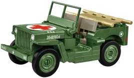 cobi-jeep-willys-mb-samochod-medyczny-klocki-130szt-1-35-nowy-do-zlozenia