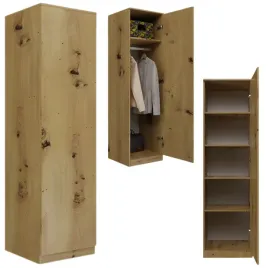 szafa-50-cm-z-drazkiem-polkami-na-ubrania-dab-artisan-do-pokoju-przedpokoju