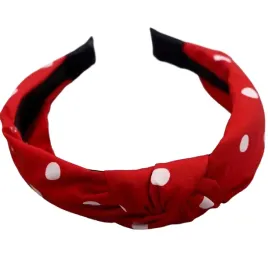 opaska-do-wlosow-pin-up-czerwona-w-grochy
