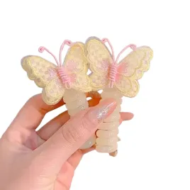 gumki-do-wlosow-super-wzory-i-kolory-zolta-sprezynka-z-motylem-x2szt