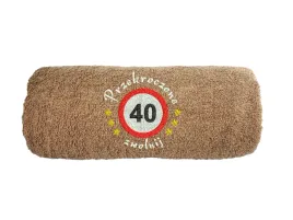 recznik-z-haftem-prezent-na-40-urodziny-40-zwolnij-50x100