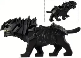 klocki-figurka-czarny-wilk-warg-hobbit-lord-of-the-rings