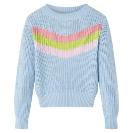 sweter-dzieciecy-z-dzianiny-niebieski-140
