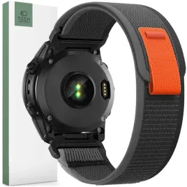 tech-protect-nylon-garmin-fenix-5-6-6-pro-7-black-orange