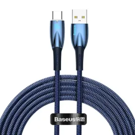kabel-usb-do-usb-c-baseus-glimmer-100w-2m-niebieski