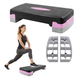 step-do-cwiczen-2-stopnie-czarno-rozowy