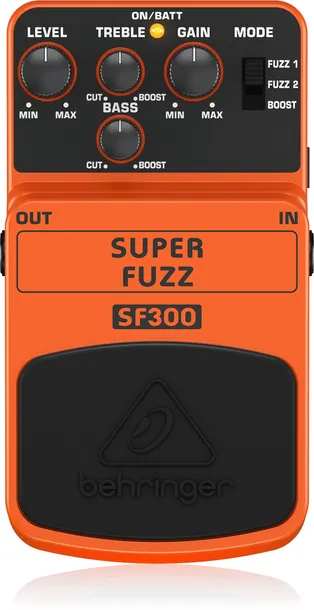 Behringer SF300 – efekt gitarowy fuzz