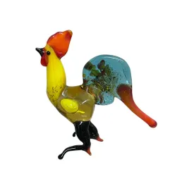figurka-szklana-kogut-wielokolorowy-midi-kt-005