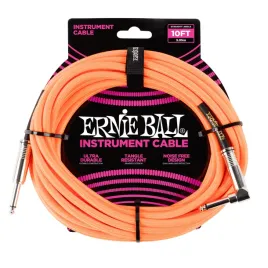 kabel-instrumentalny-gitarowy-mono-jack-3m-ernie-ball-p06079-pomaranczowy