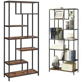 wysoki-regal-na-ksiazki-kwiaty-do-salonu-pokoju-loftowy-rustykalny-180-cm