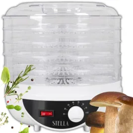 suszarka-spozywcza-do-grzybow-ziol-owocow-warzyw-stella-250w-5-sit-255cm