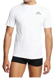 kappa-bialy-t-shirt-meski-czarne-logo-xxl