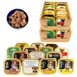 44-x-150g-karma-mokra-dla-psa-tacka-pasztet-kawalki-mix-smakow-duzy-zestaw