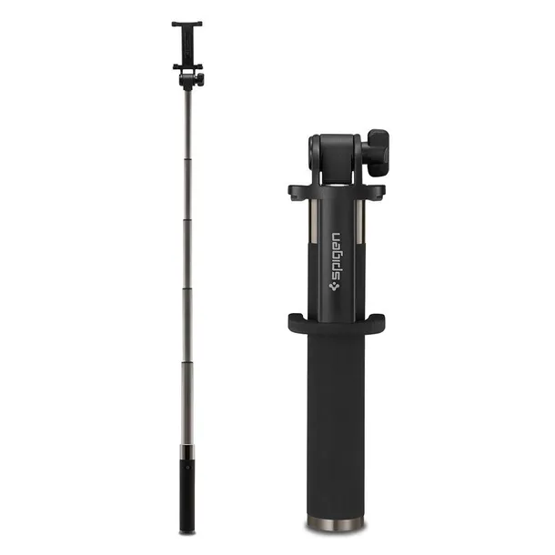 spigen-s530w-bluetooth-selfie-stick-black-marka-inna